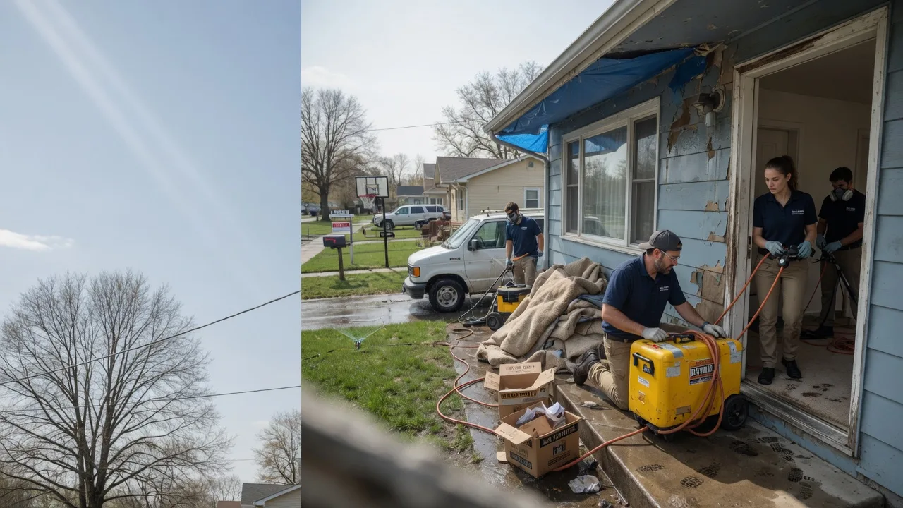 Basement Flood Cleanup in Chester, ID near me